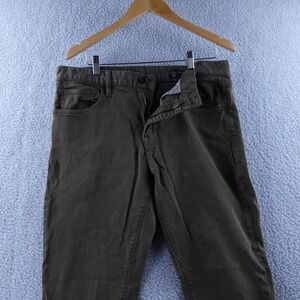 Roark Standard Chino‎ Slim Fit Mens Olive Green HWY 133 Denim Jeans Size 34
